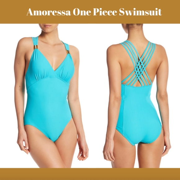 NEW Amoressa Live Twice‎ Horizon One-piece swimsuit - Picture 1 of 8
